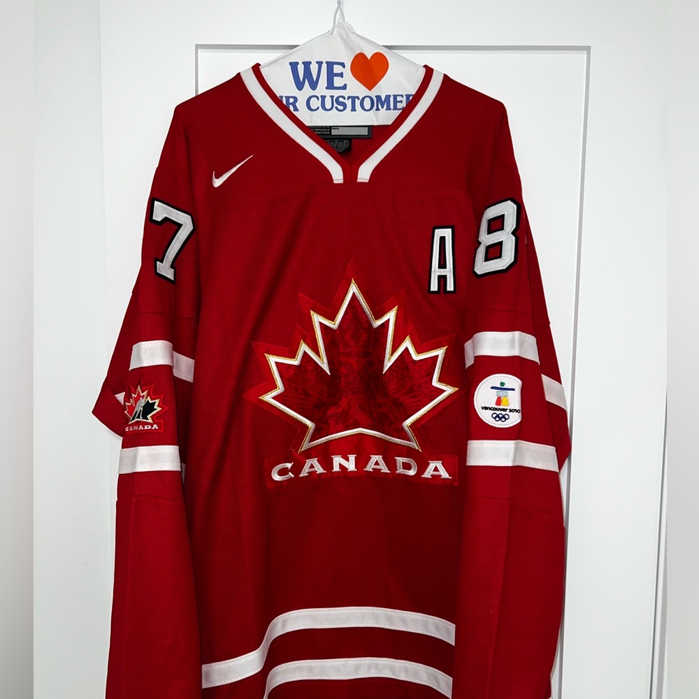 Sidney Crosby Team Canada Jersey - Vancouver Olympics 2010 - Nike XL